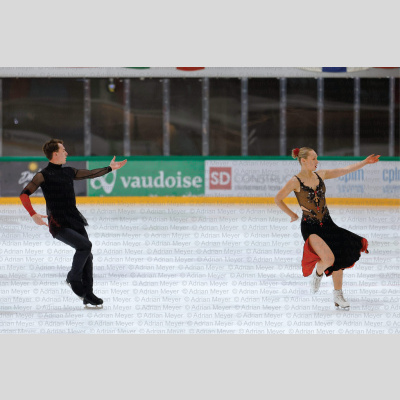 Eliska ZAKOVA / Filip MENCL CZE - Junior Ice Dance - Free Dance at Swiss Ice Skating Open 2025