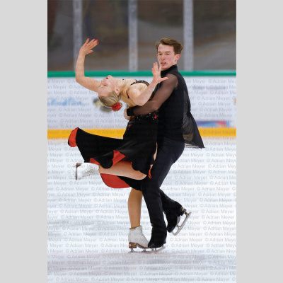 Eliska ZAKOVA / Filip MENCL CZE - Junior Ice Dance - Free Dance at Swiss Ice Skating Open 2025