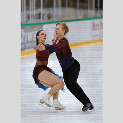 Louise COHAS-BOGEY / Daniil GRISHIN FRA - Junior Ice Dance - Fre [2055]