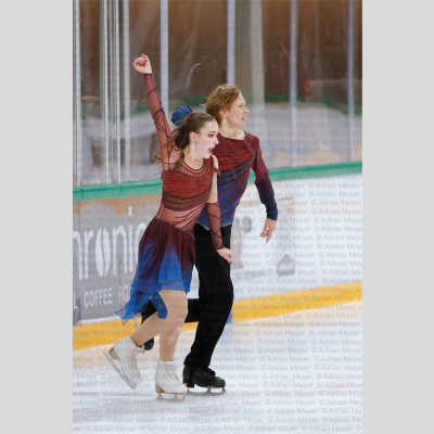 Louise COHAS-BOGEY / Daniil GRISHIN FRA - Junior Ice Dance - Fre [2056]