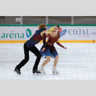 Louise COHAS-BOGEY / Daniil GRISHIN FRA - Junior Ice Dance - Fre [2057]