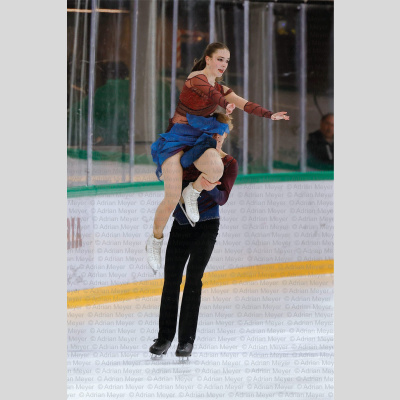 Louise COHAS-BOGEY / Daniil GRISHIN FRA - Junior Ice Dance - Fre [2059]