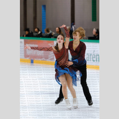 Louise COHAS-BOGEY / Daniil GRISHIN FRA - Junior Ice Dance - Fre [2061]