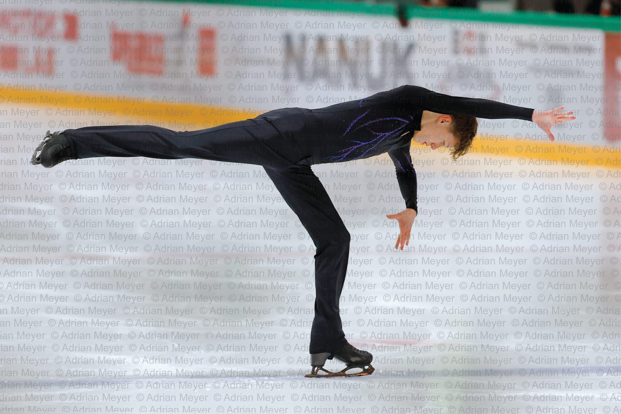 Daniil VALANOV NOR - Junior Men - Short Program at Swiss Ice Skating Open 2025