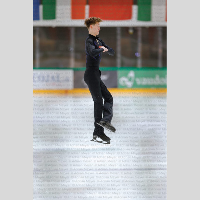 Daniil VALANOV NOR - Junior Men - Short Program at Swiss Ice Skating Open 2025