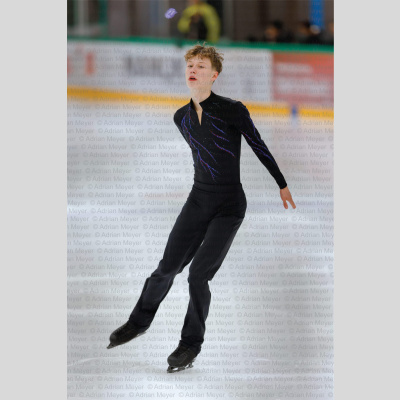 Daniil VALANOV NOR - Junior Men - Short Program at Swiss Ice Skating Open 2025