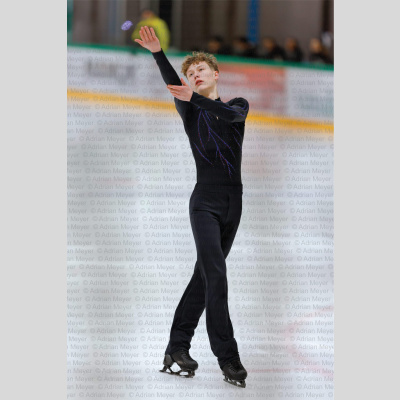 Daniil VALANOV NOR - Junior Men - Short Program at Swiss Ice Skating Open 2025