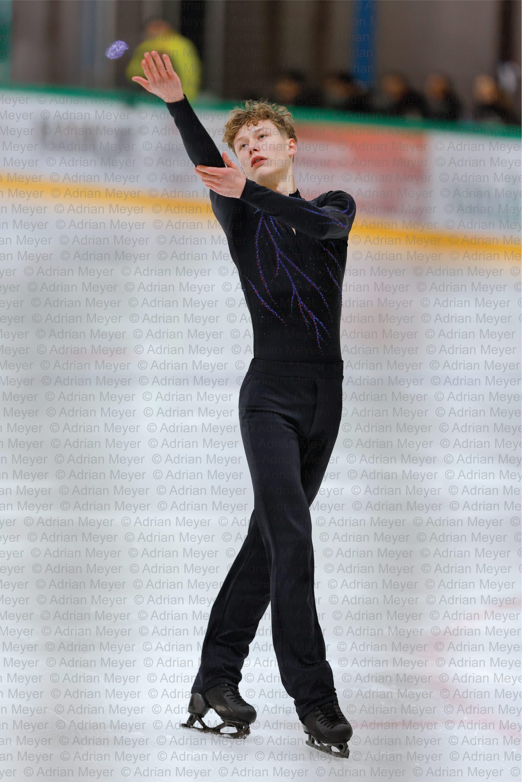 Daniil VALANOV NOR - Junior Men - Short Program at Swiss Ice Skating Open 2025