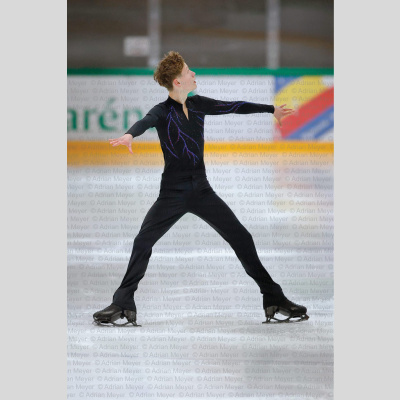 Daniil VALANOV NOR - Junior Men - Short Program at Swiss Ice Skating Open 2025