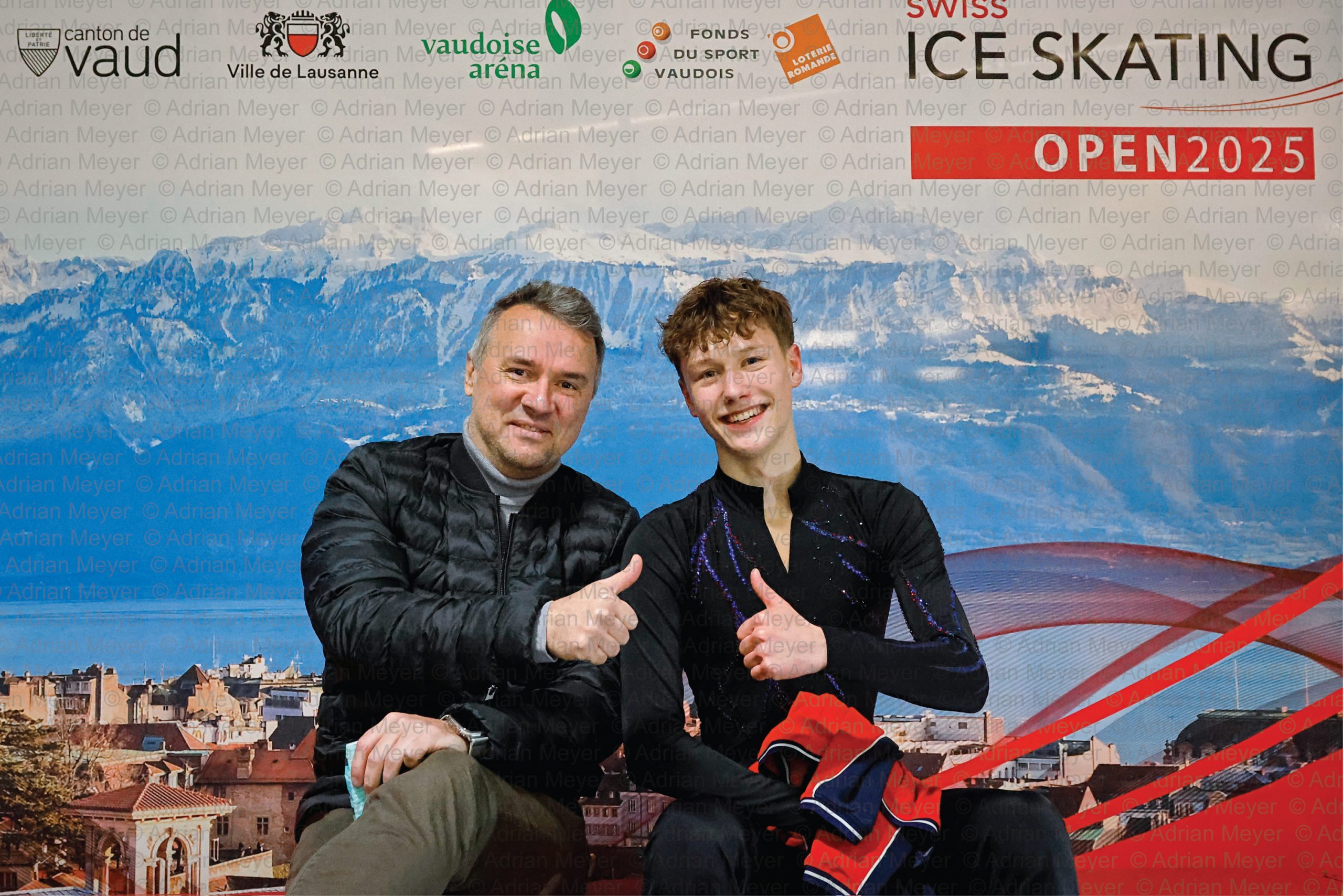 Daniil VALANOV NOR - Junior Men - Short Program at Swiss Ice Skating Open 2025