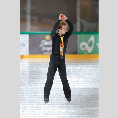 Michelangelo CAPRANO GER - Junior Men - Short Program at Swiss Ice Skating Open 2025