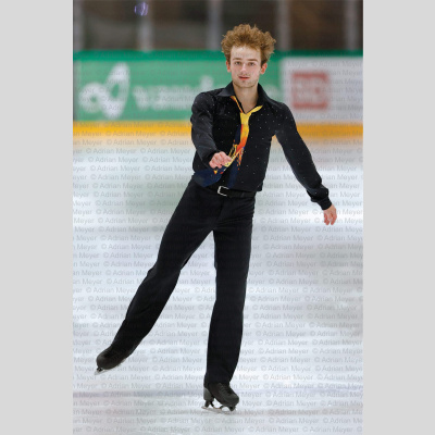 Michelangelo CAPRANO GER - Junior Men - Short Program at Swiss Ice Skating Open 2025