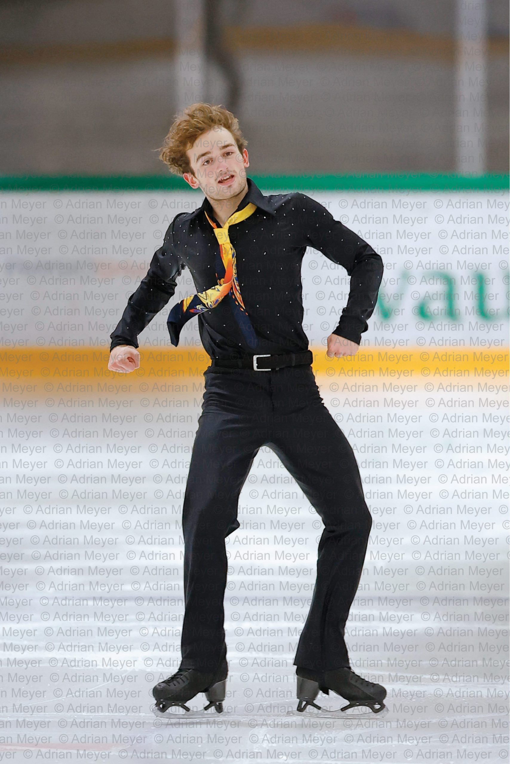 Michelangelo CAPRANO GER - Junior Men - Short Program at Swiss Ice Skating Open 2025