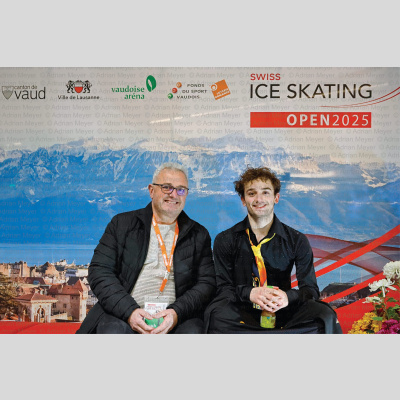 Michelangelo CAPRANO GER - Junior Men - Short Program at Swiss Ice Skating Open 2025