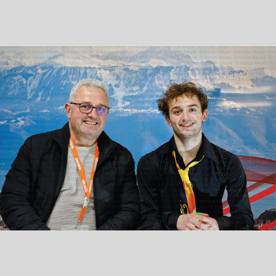 Michelangelo CAPRANO GER - Junior Men - Short Program at Swiss Ice Skating Open 2025