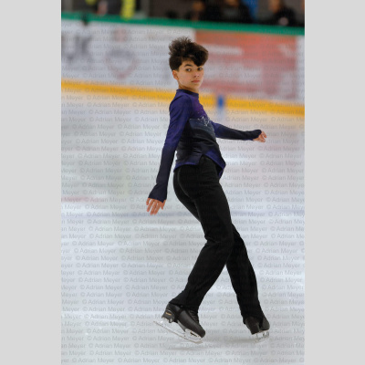 Sandro de ANGELO SUI - Junior Men - Short Program at Swiss Ice Skating Open 2025