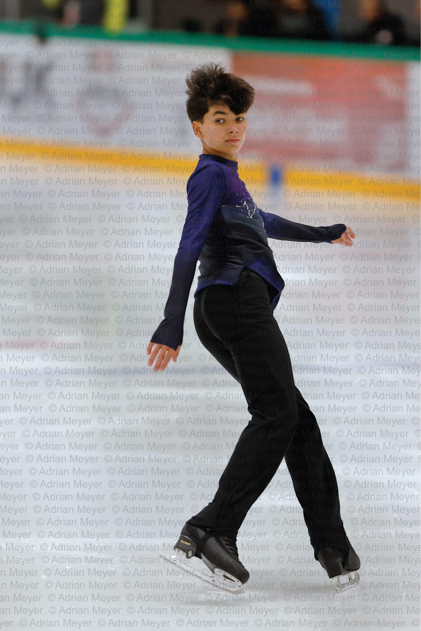 Sandro de ANGELO SUI - Junior Men - Short Program at Swiss Ice Skating Open 2025