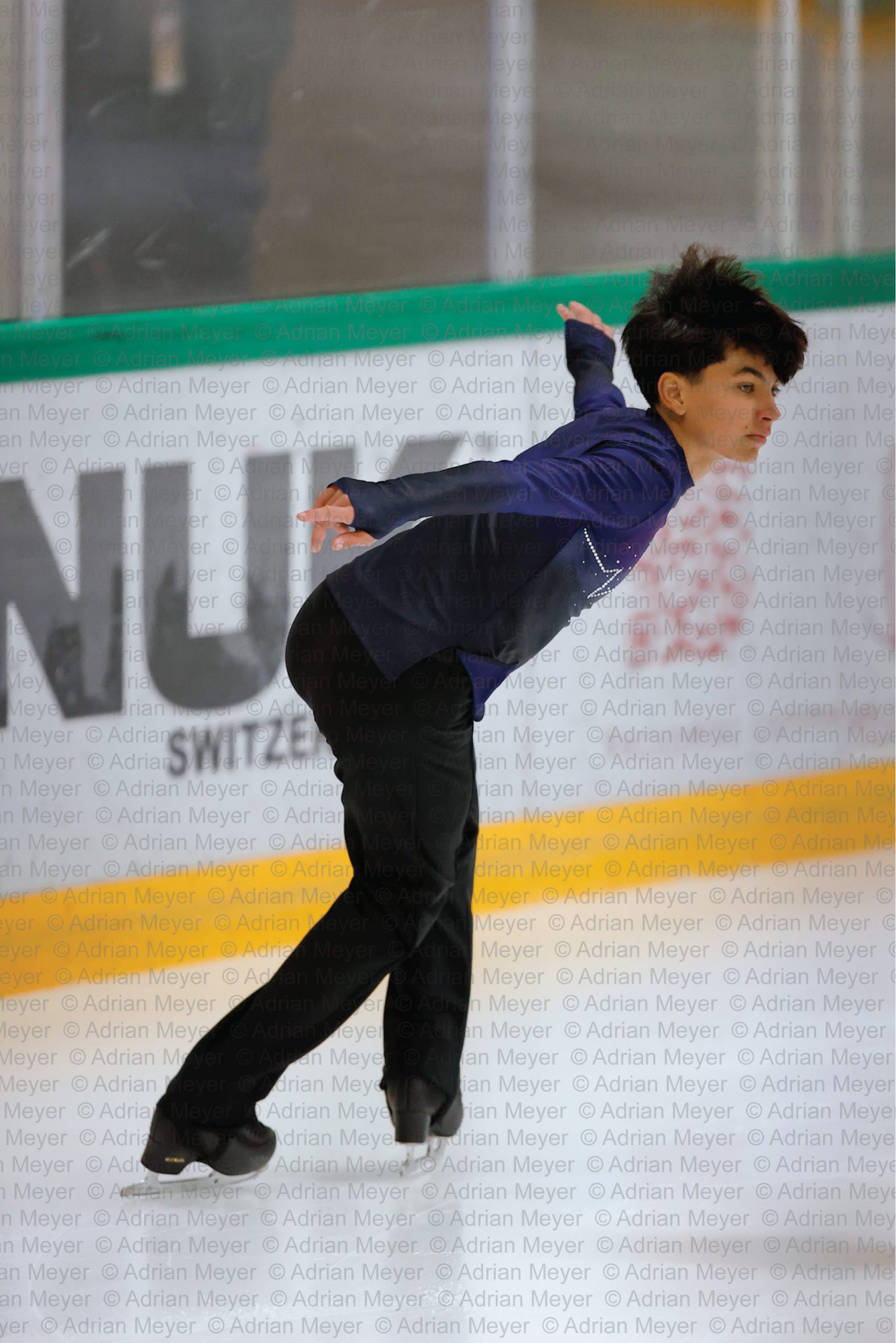 Sandro de ANGELO SUI - Junior Men - Short Program at Swiss Ice Skating Open 2025