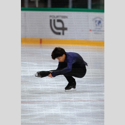 Sandro de ANGELO SUI - Junior Men - Short Program at Swiss Ice Skating Open 2025