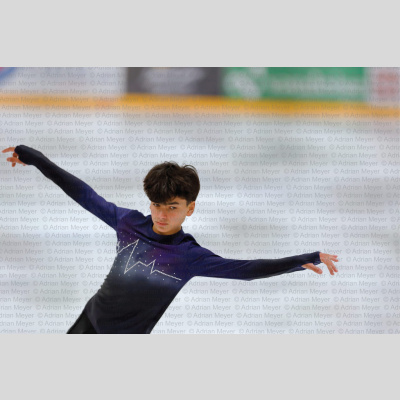 Sandro de ANGELO SUI - Junior Men - Short Program at Swiss Ice Skating Open 2025