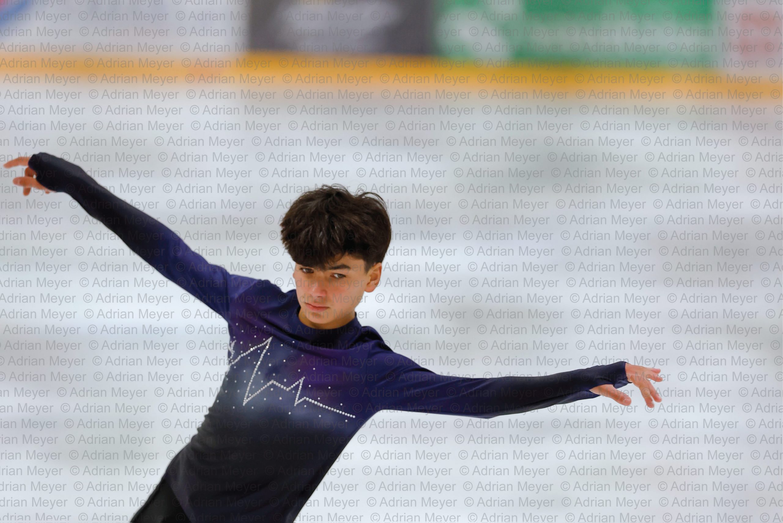 Sandro de ANGELO SUI - Junior Men - Short Program at Swiss Ice Skating Open 2025