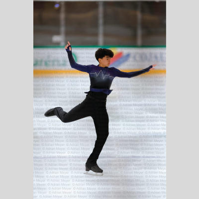 Sandro de ANGELO SUI - Junior Men - Short Program at Swiss Ice Skating Open 2025