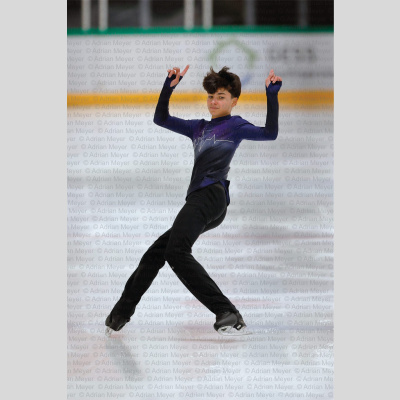 Sandro de ANGELO SUI - Junior Men - Short Program at Swiss Ice Skating Open 2025