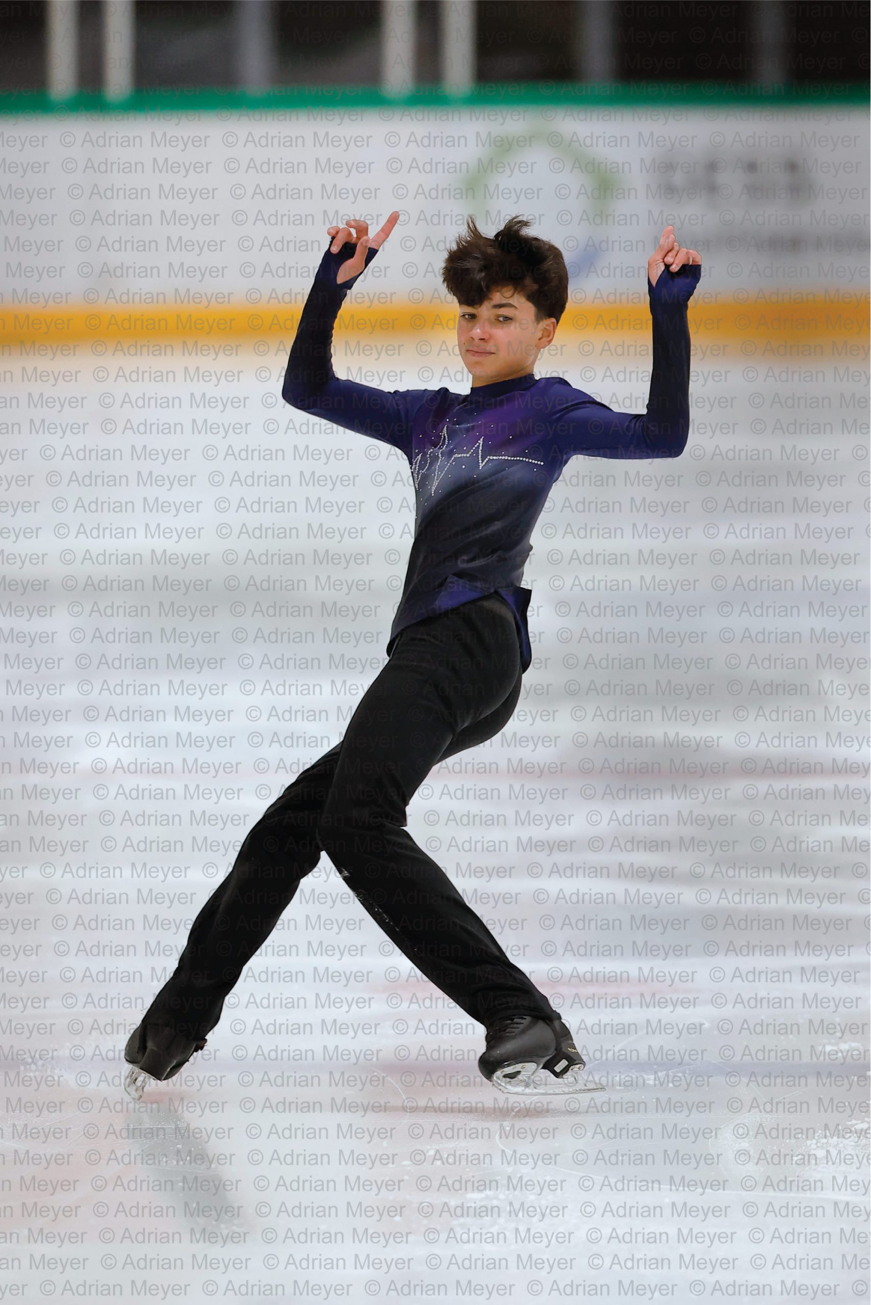 Sandro de ANGELO SUI - Junior Men - Short Program at Swiss Ice Skating Open 2025