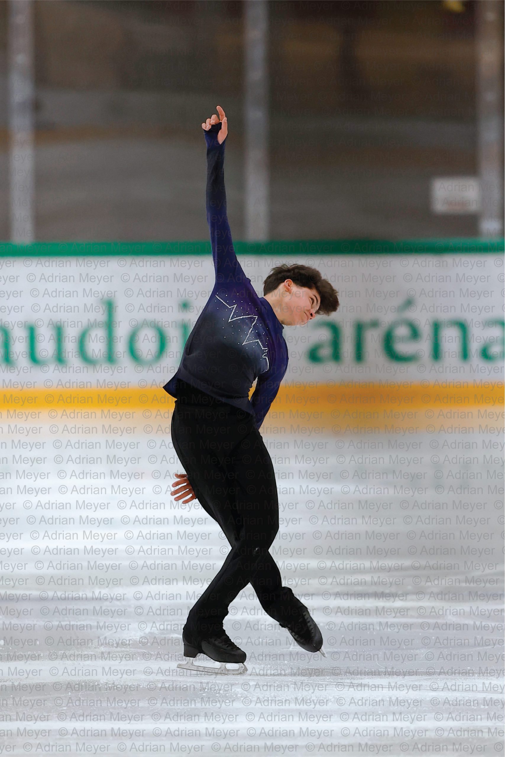 Sandro de ANGELO SUI - Junior Men - Short Program at Swiss Ice Skating Open 2025