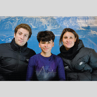 Sandro de ANGELO SUI - Junior Men - Short Program at Swiss Ice Skating Open 2025