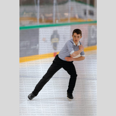 Sylvain RITCHIE FRA - Junior Men - Short Program at Swiss Ice Skating Open 2025