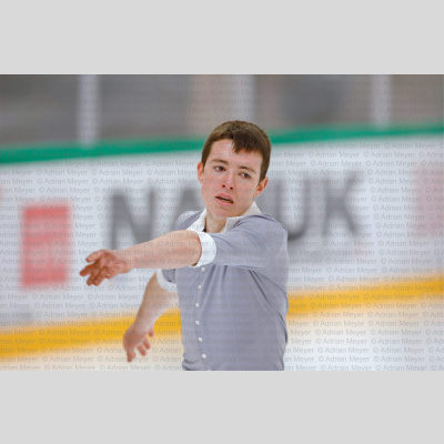 Sylvain RITCHIE FRA - Junior Men - Short Program at Swiss Ice Skating Open 2025