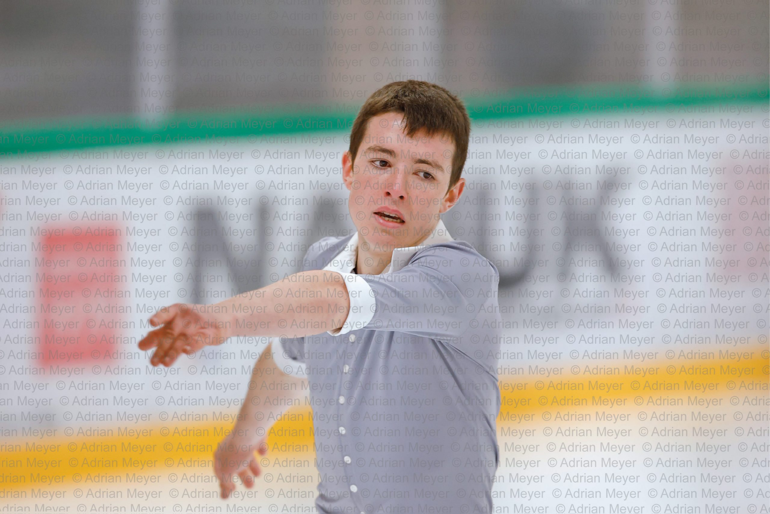 Sylvain RITCHIE FRA - Junior Men - Short Program at Swiss Ice Skating Open 2025