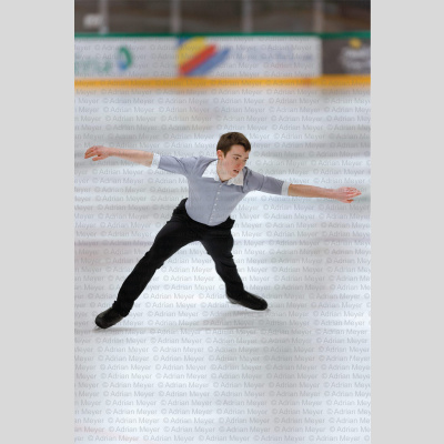 Sylvain RITCHIE FRA - Junior Men - Short Program at Swiss Ice Skating Open 2025