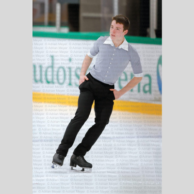 Sylvain RITCHIE FRA - Junior Men - Short Program at Swiss Ice Skating Open 2025
