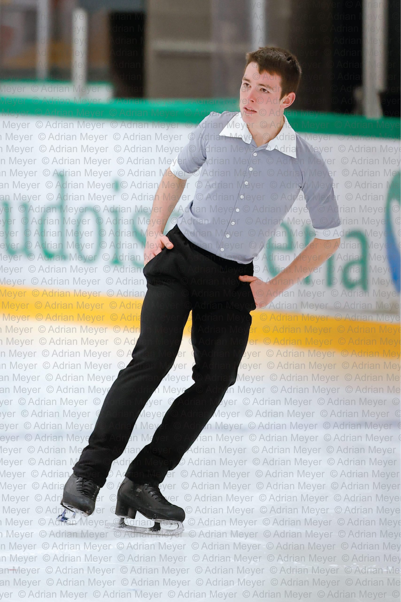 Sylvain RITCHIE FRA - Junior Men - Short Program at Swiss Ice Skating Open 2025