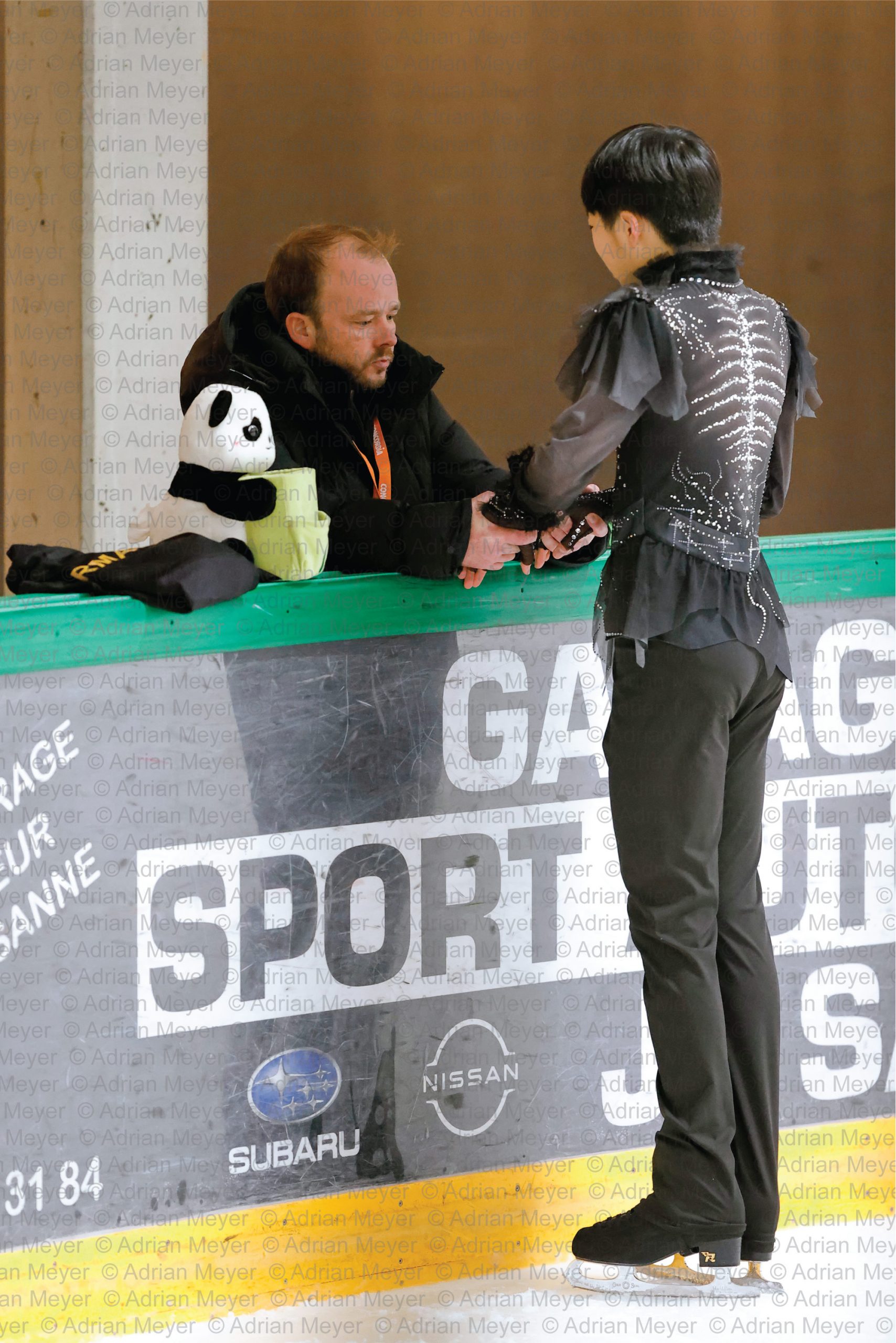 Felix Haoyu ZENG GER - Junior Men - Short Program at Swiss Ice Skating Open 2025