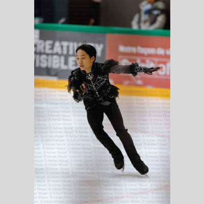 Felix Haoyu ZENG GER - Junior Men - Short Program at Swiss Ice Skating Open 2025