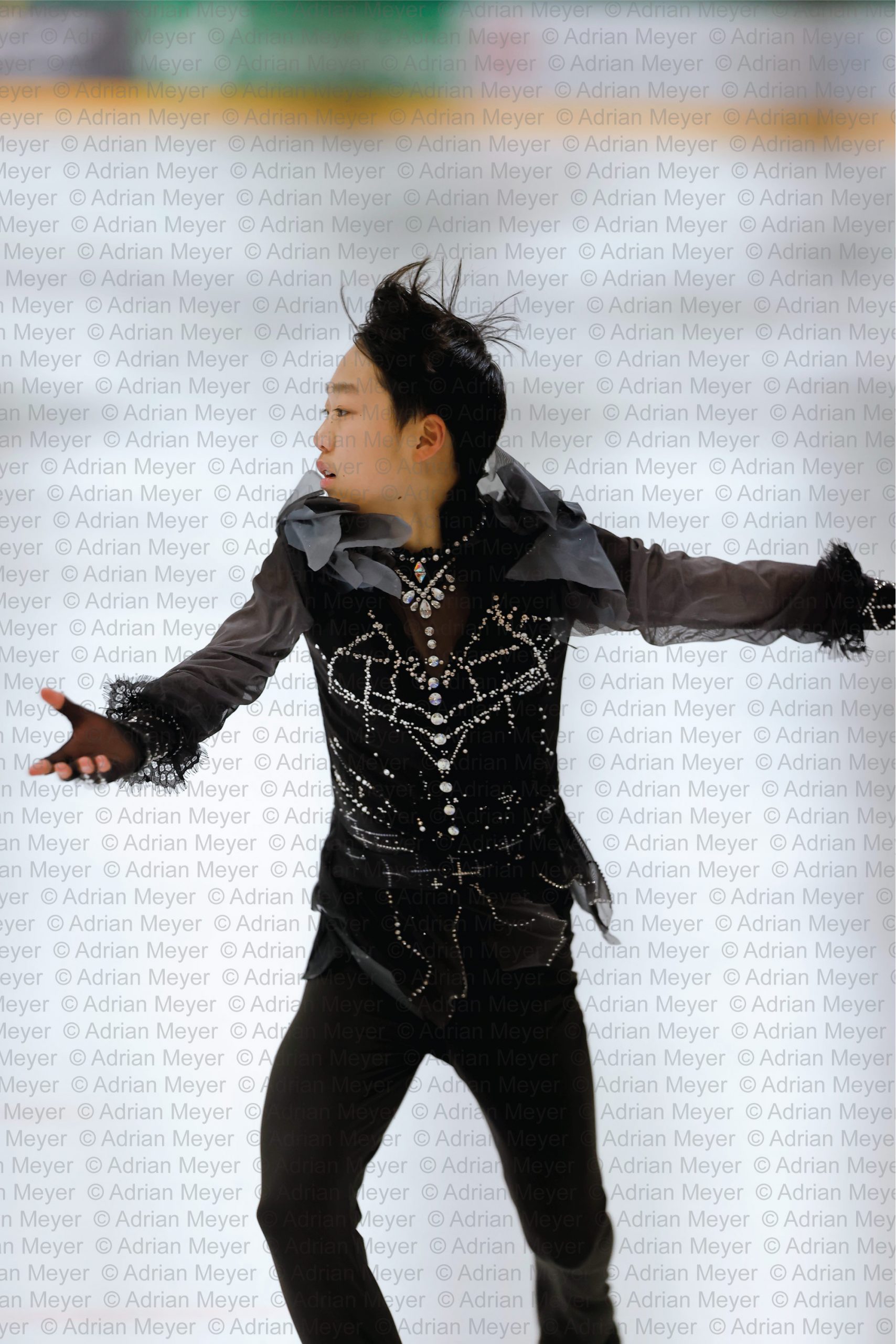 Felix Haoyu ZENG GER - Junior Men - Short Program at Swiss Ice Skating Open 2025