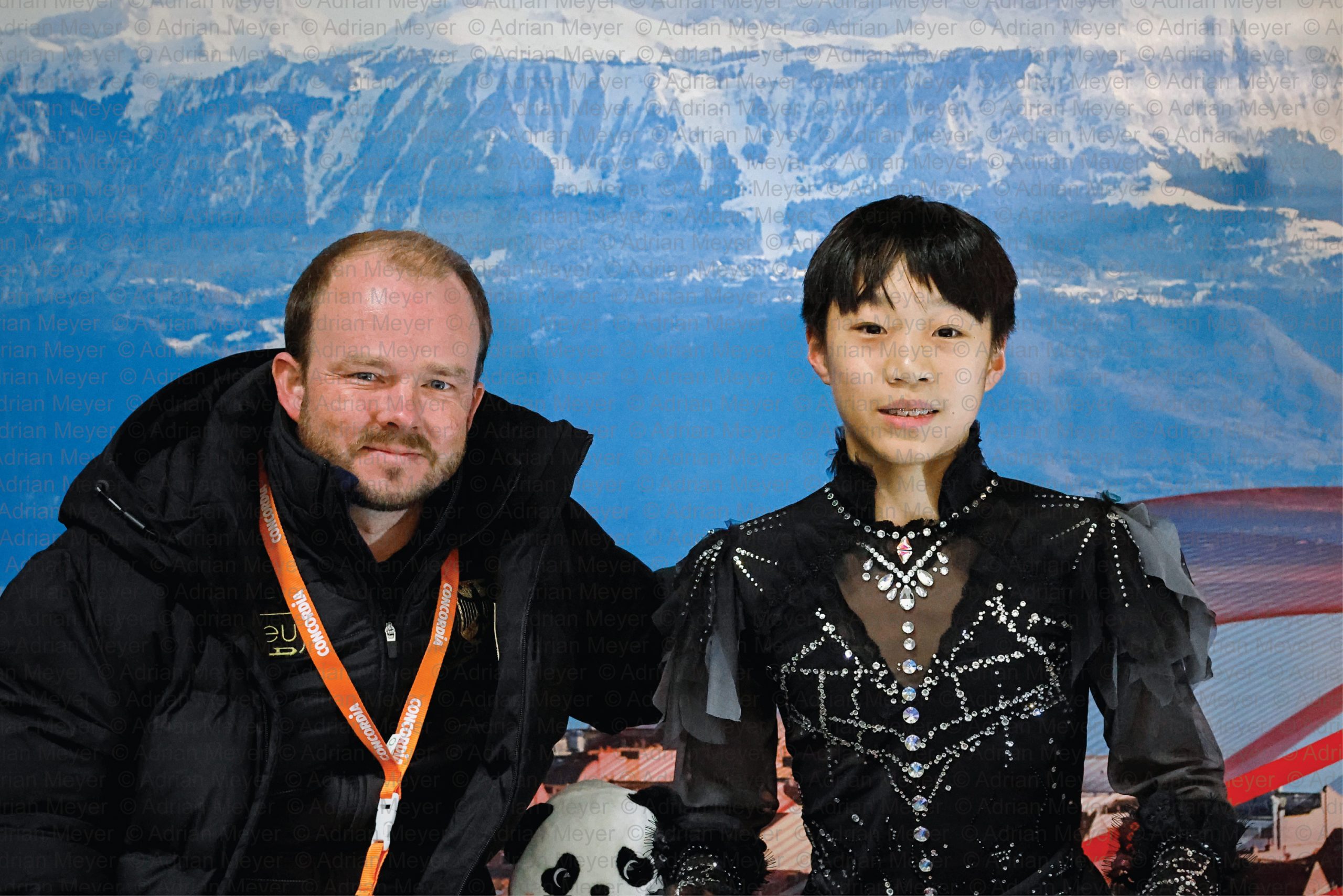 Felix Haoyu ZENG GER - Junior Men - Short Program at Swiss Ice Skating Open 2025