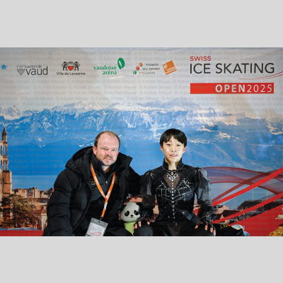 Felix Haoyu ZENG GER - Junior Men - Short Program at Swiss Ice Skating Open 2025