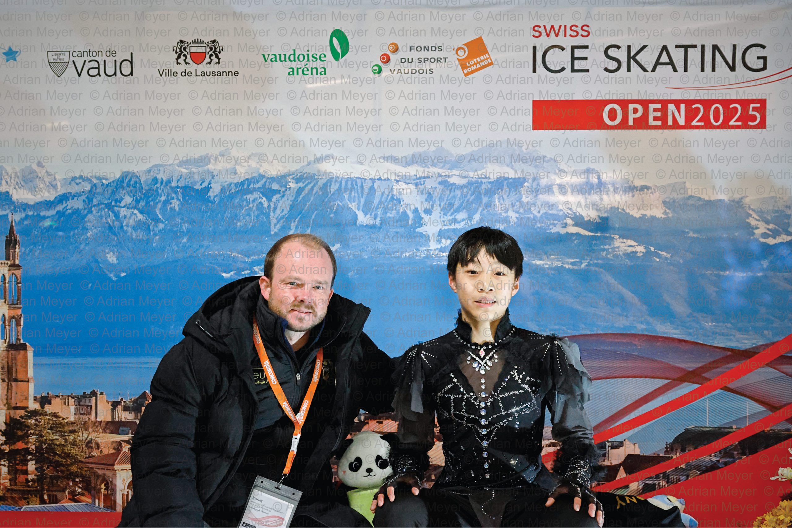 Felix Haoyu ZENG GER - Junior Men - Short Program at Swiss Ice Skating Open 2025