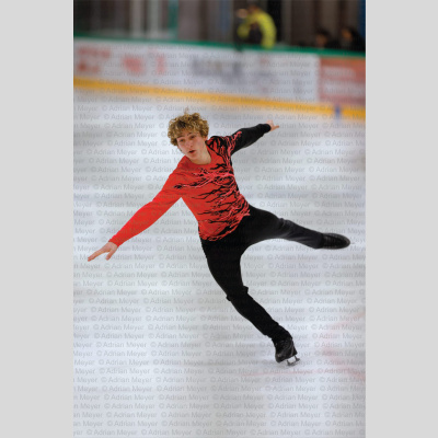 Daniel VERBAT FRA - Junior Men - Short Program at Swiss Ice Skating Open 2025