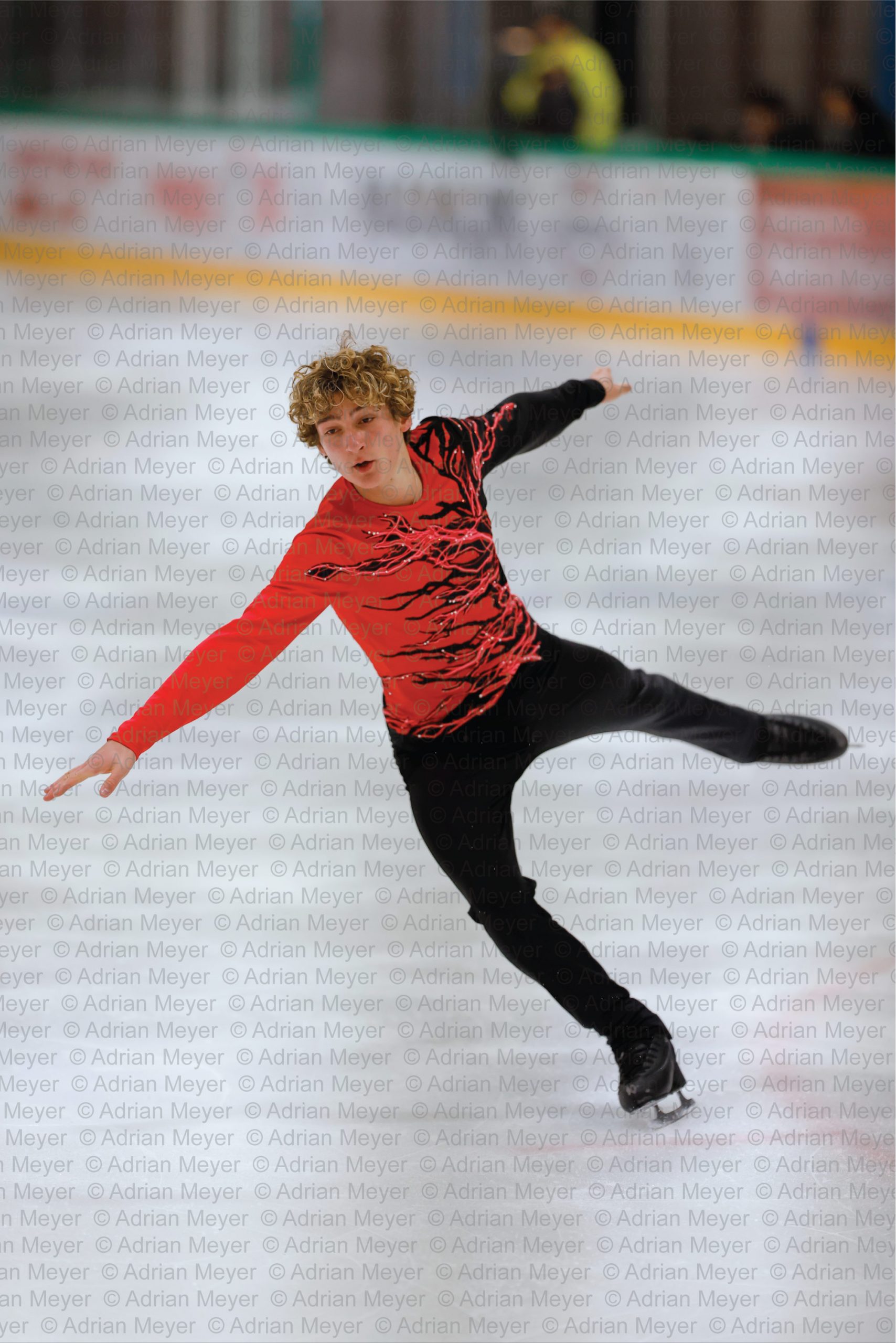 Daniel VERBAT FRA - Junior Men - Short Program at Swiss Ice Skating Open 2025