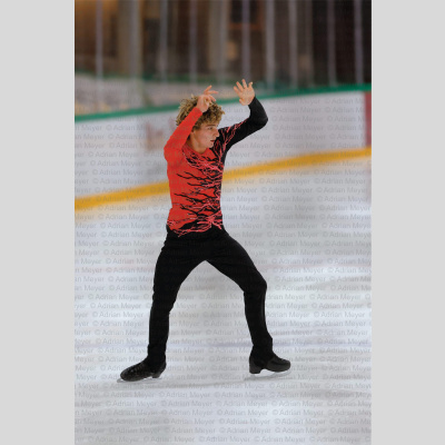 Daniel VERBAT FRA - Junior Men - Short Program at Swiss Ice Skating Open 2025