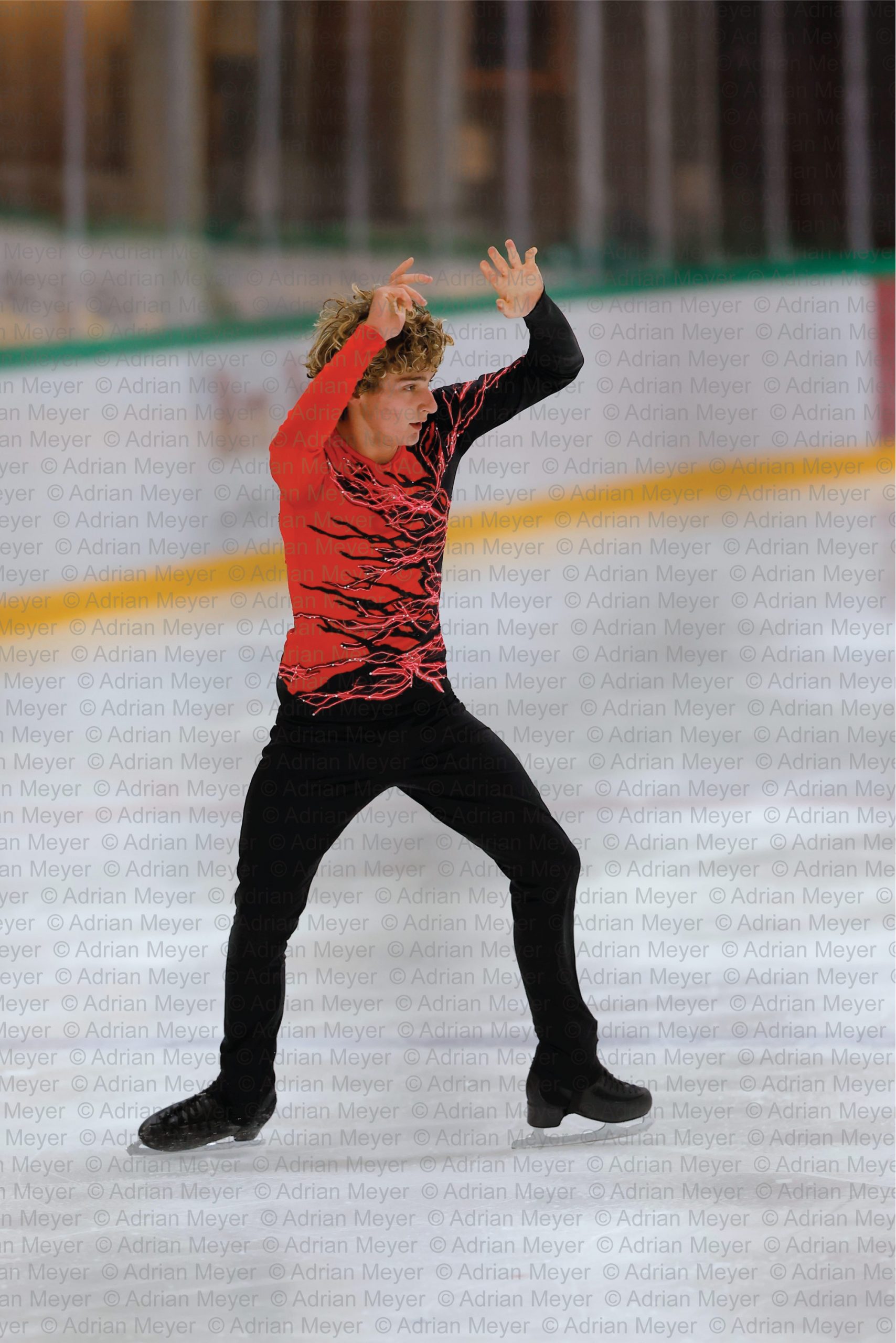 Daniel VERBAT FRA - Junior Men - Short Program at Swiss Ice Skating Open 2025