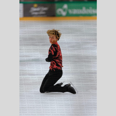 Daniel VERBAT FRA - Junior Men - Short Program at Swiss Ice Skating Open 2025