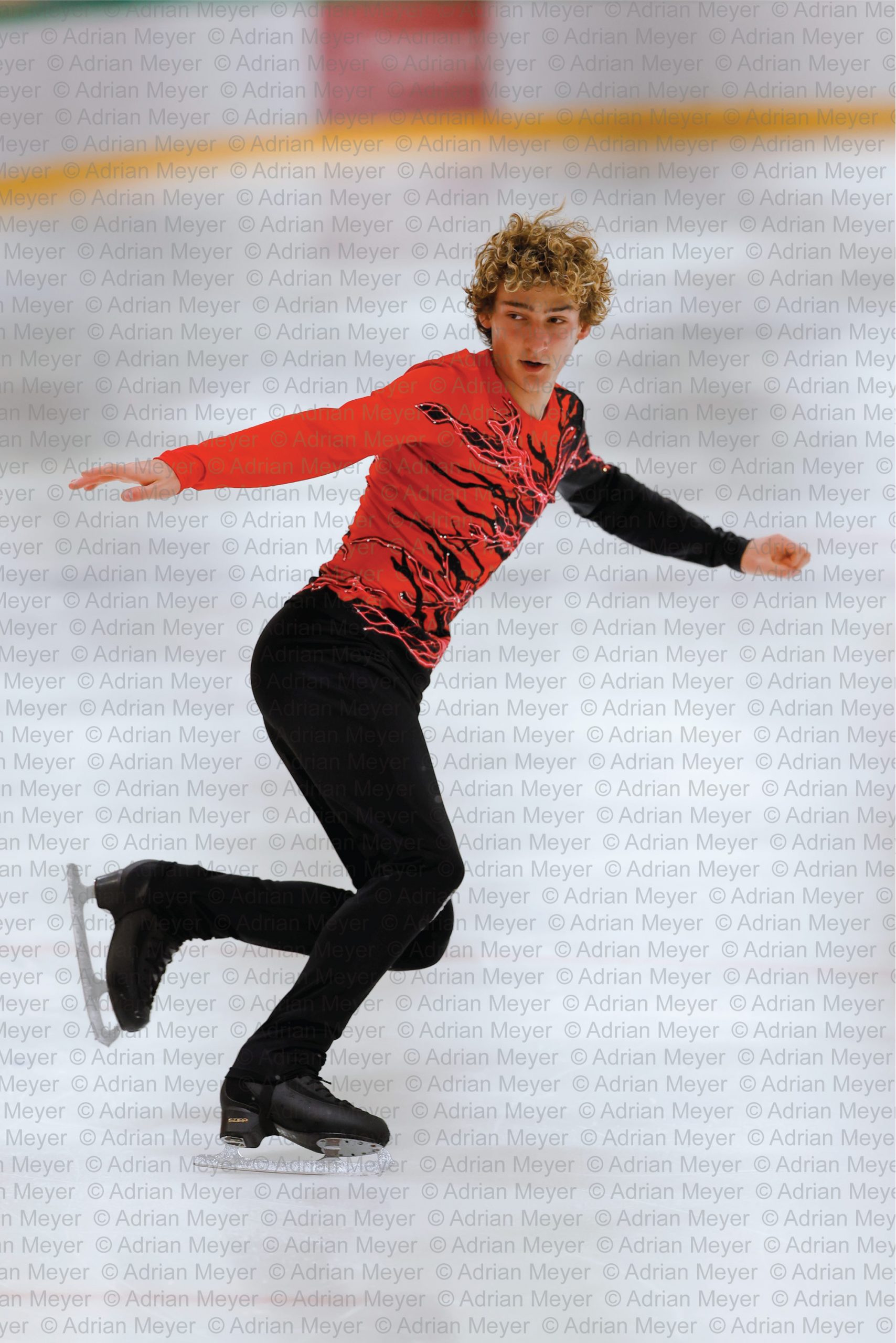 Daniel VERBAT FRA - Junior Men - Short Program at Swiss Ice Skating Open 2025