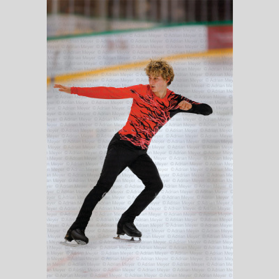 Daniel VERBAT FRA - Junior Men - Short Program at Swiss Ice Skating Open 2025