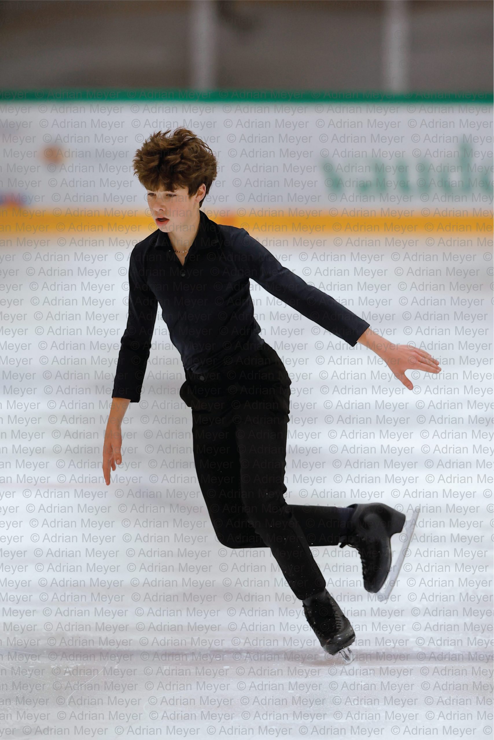 Lenny OLIVIER FRA - Junior Men - Short Program at Swiss Ice Skating Open 2025